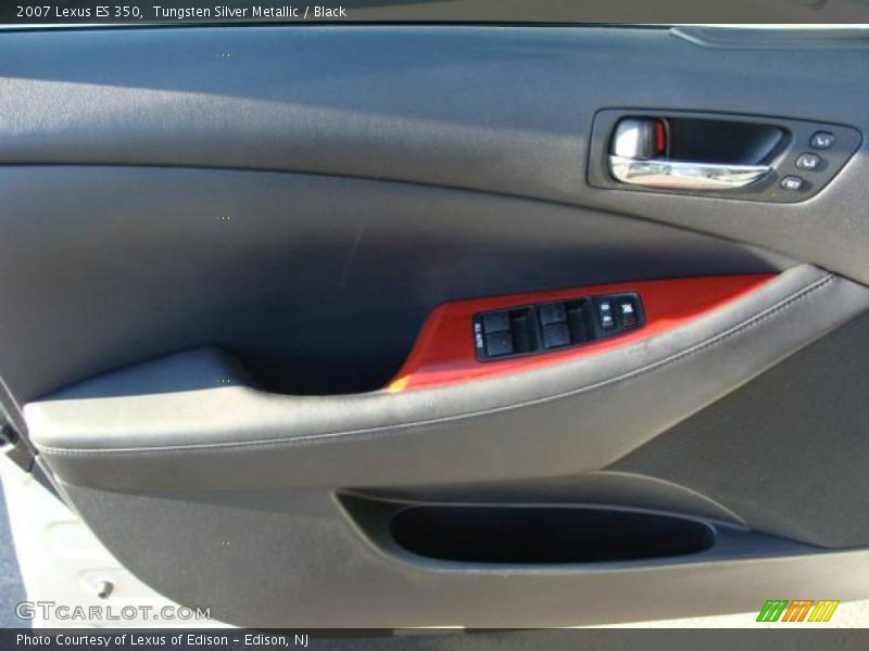 Tungsten Silver Metallic / Black 2007 Lexus ES 350