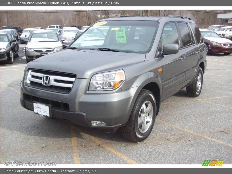 Nimbus Gray Metallic / Gray 2008 Honda Pilot Special Edition 4WD