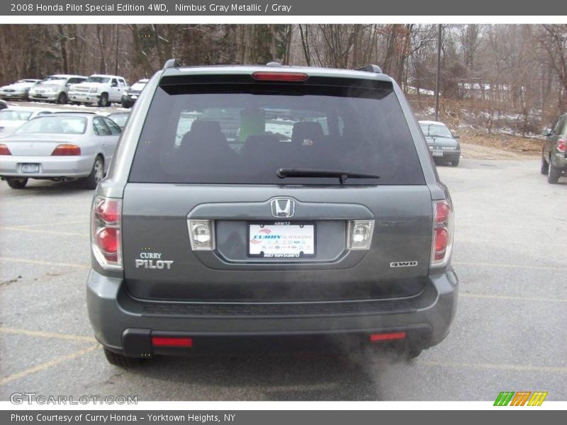 Nimbus Gray Metallic / Gray 2008 Honda Pilot Special Edition 4WD