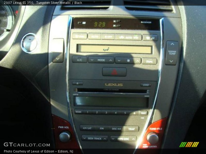Tungsten Silver Metallic / Black 2007 Lexus ES 350