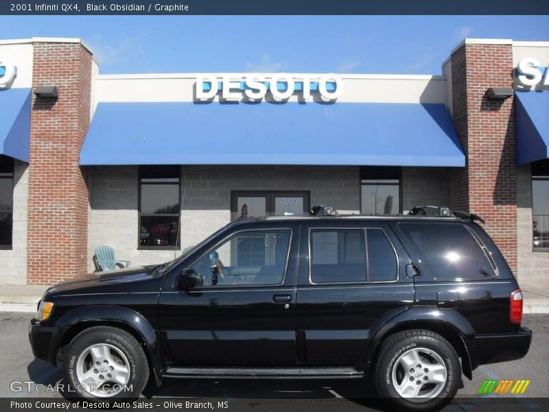 Black Obsidian / Graphite 2001 Infiniti QX4