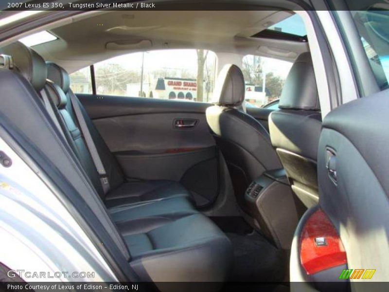 Tungsten Silver Metallic / Black 2007 Lexus ES 350