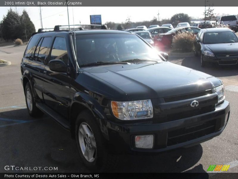 Black Obsidian / Graphite 2001 Infiniti QX4