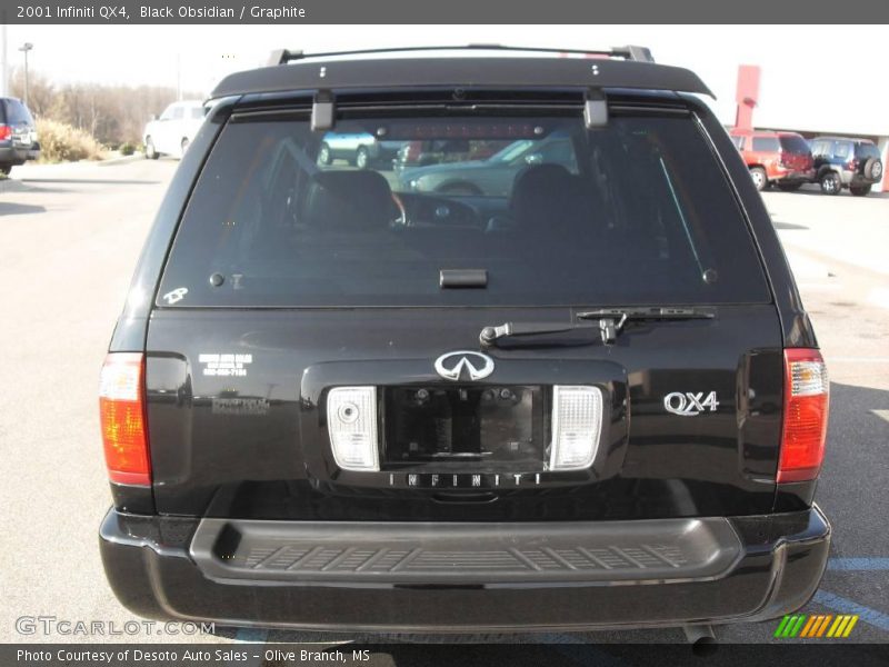 Black Obsidian / Graphite 2001 Infiniti QX4