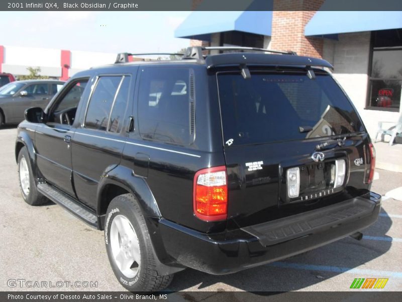 Black Obsidian / Graphite 2001 Infiniti QX4