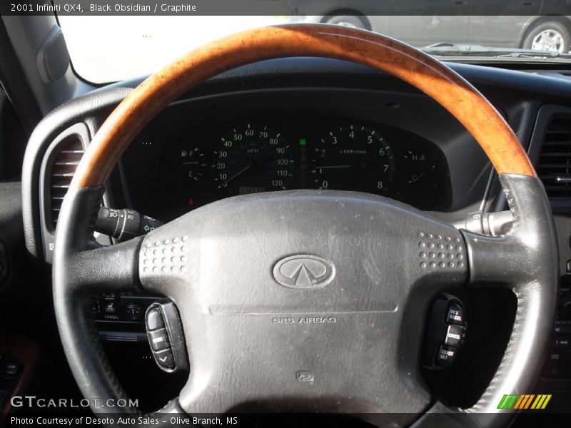 Black Obsidian / Graphite 2001 Infiniti QX4