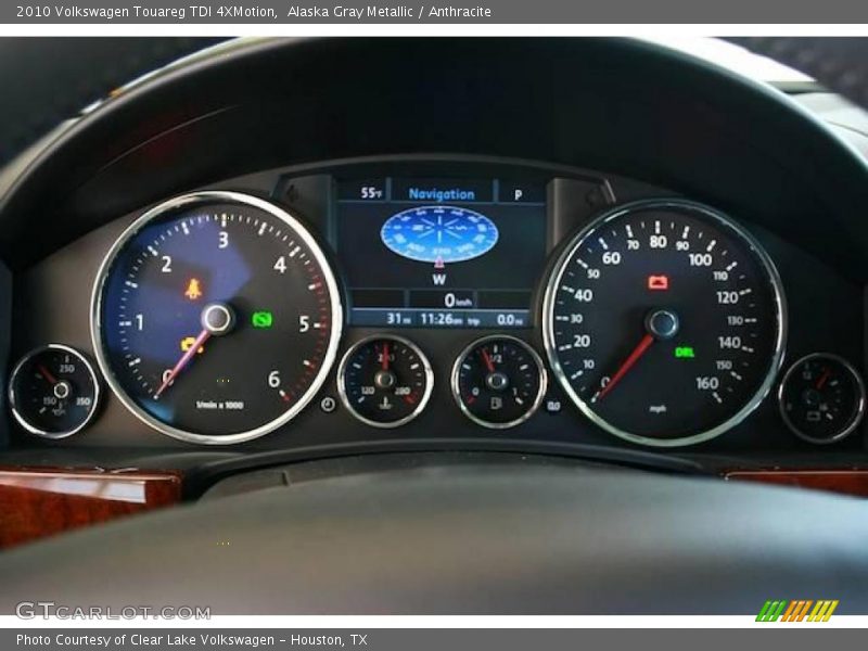 Alaska Gray Metallic / Anthracite 2010 Volkswagen Touareg TDI 4XMotion