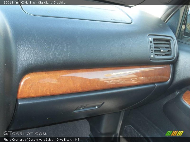 Black Obsidian / Graphite 2001 Infiniti QX4