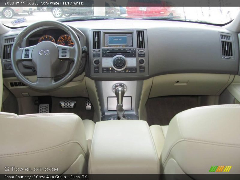 Ivory White Pearl / Wheat 2008 Infiniti FX 35