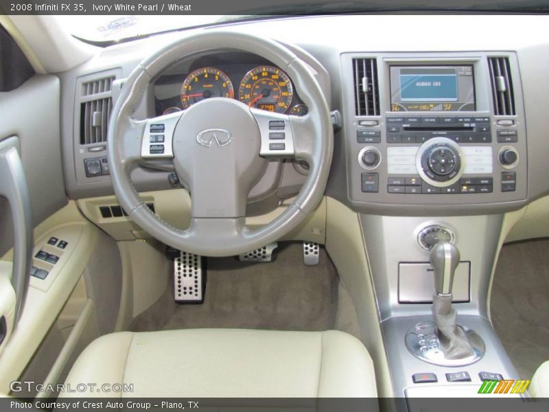 Ivory White Pearl / Wheat 2008 Infiniti FX 35