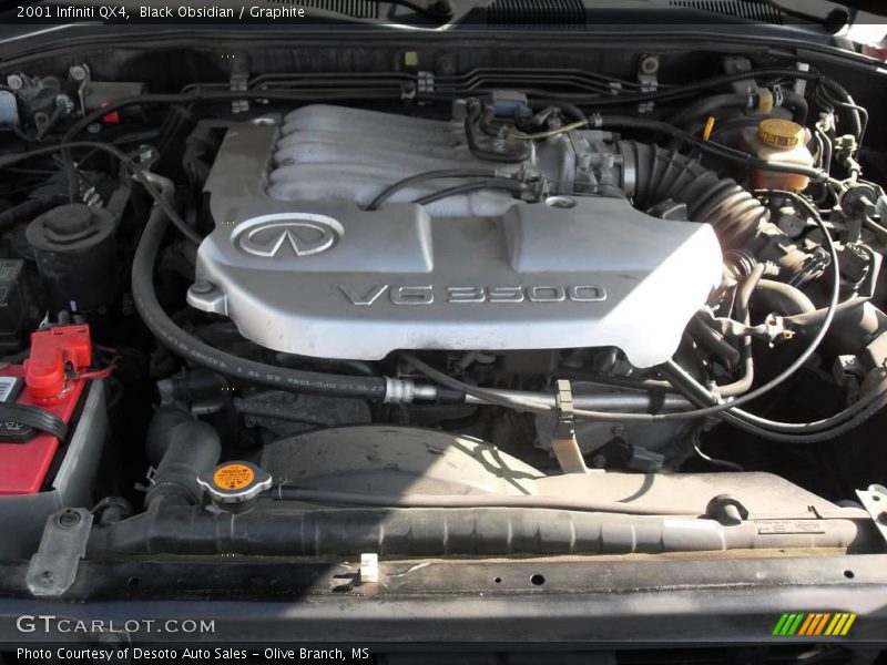 Black Obsidian / Graphite 2001 Infiniti QX4