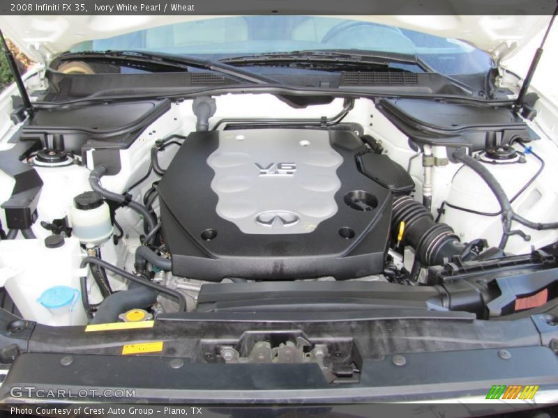Ivory White Pearl / Wheat 2008 Infiniti FX 35