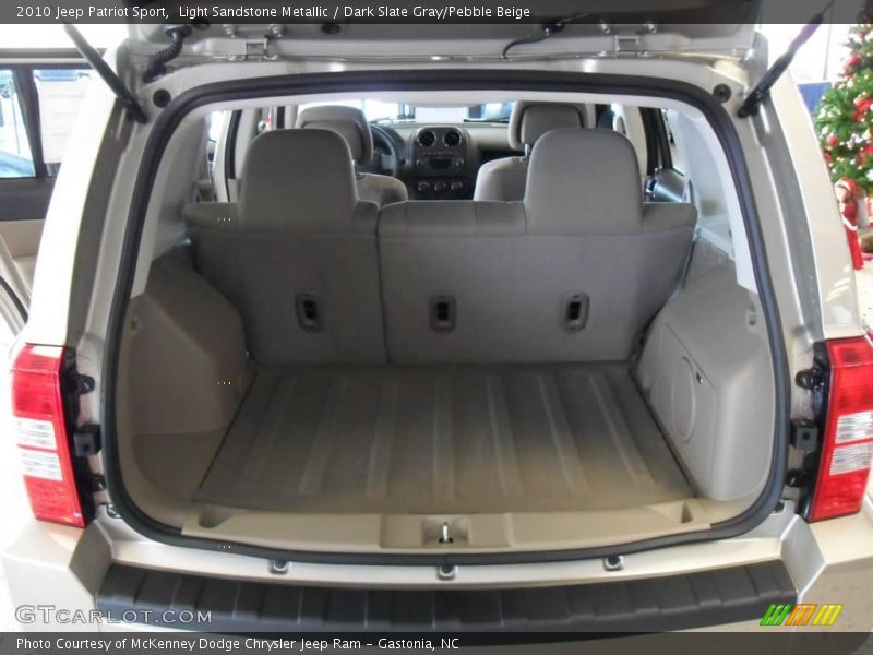 Light Sandstone Metallic / Dark Slate Gray/Pebble Beige 2010 Jeep Patriot Sport