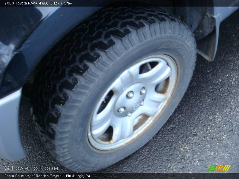 Black / Gray 2000 Toyota RAV4 4WD