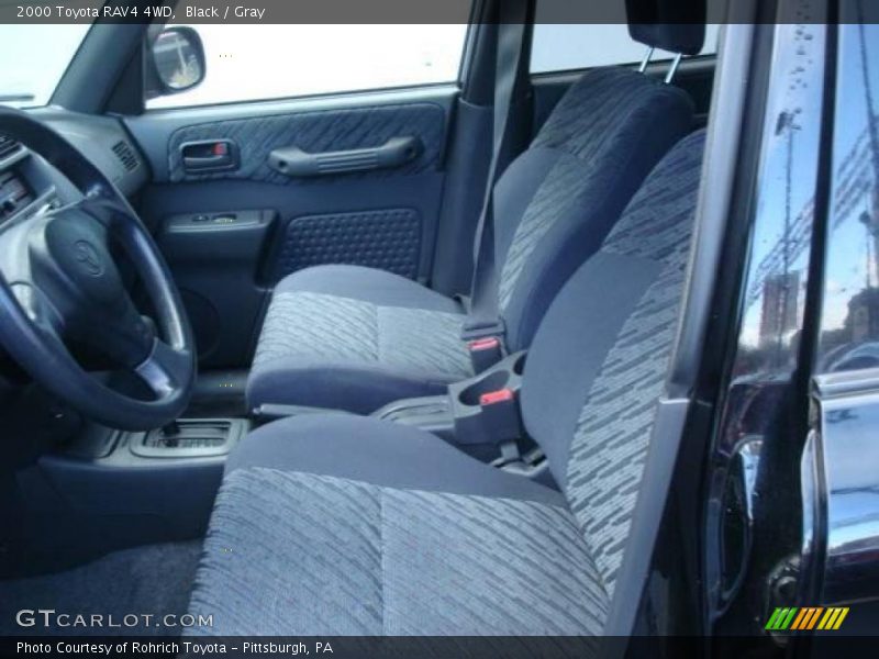 Black / Gray 2000 Toyota RAV4 4WD