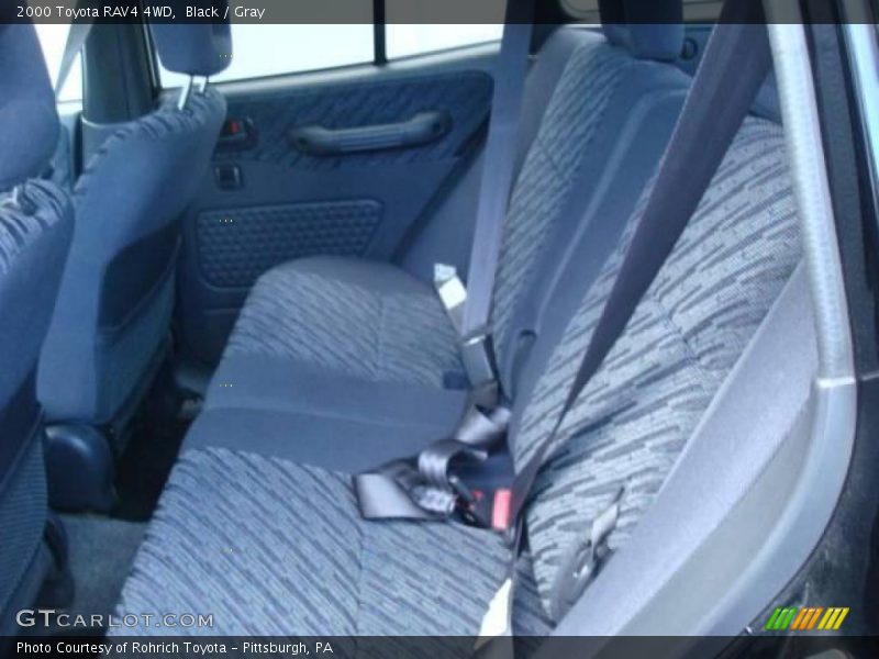 Black / Gray 2000 Toyota RAV4 4WD