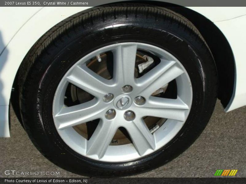 Crystal White / Cashmere 2007 Lexus ES 350