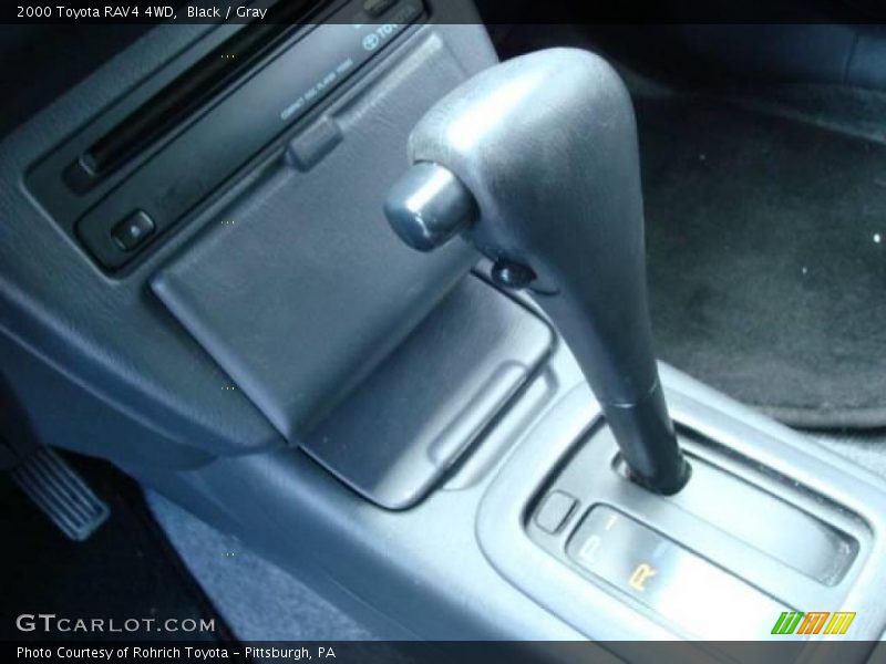 Black / Gray 2000 Toyota RAV4 4WD