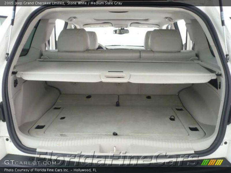 Stone White / Medium Slate Gray 2005 Jeep Grand Cherokee Limited