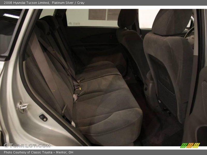 Platinum Silver / Gray 2008 Hyundai Tucson Limited
