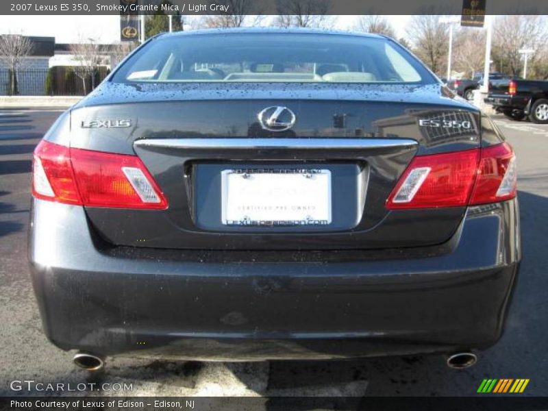 Smokey Granite Mica / Light Gray 2007 Lexus ES 350