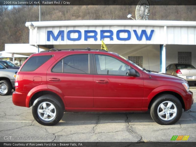 Radiant Red / Gray 2006 Kia Sorento LX 4x4