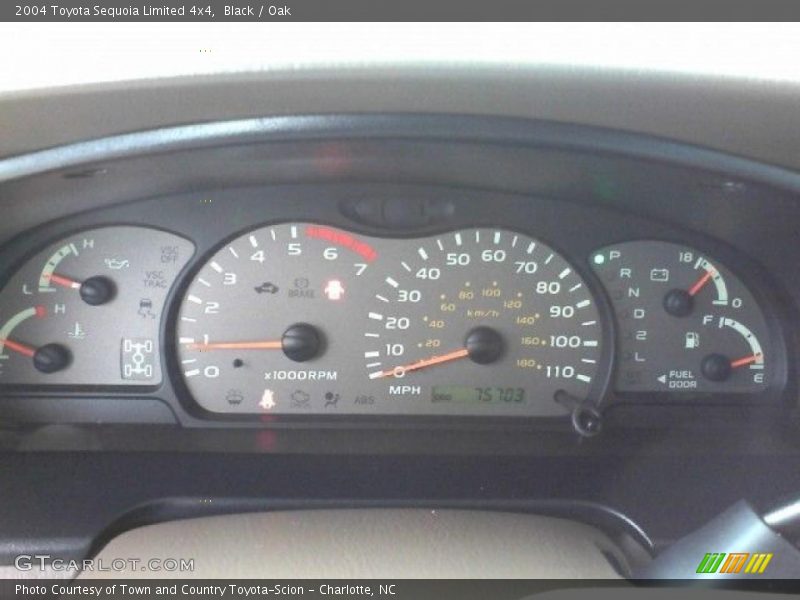 Black / Oak 2004 Toyota Sequoia Limited 4x4