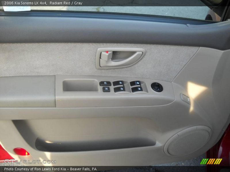 Radiant Red / Gray 2006 Kia Sorento LX 4x4