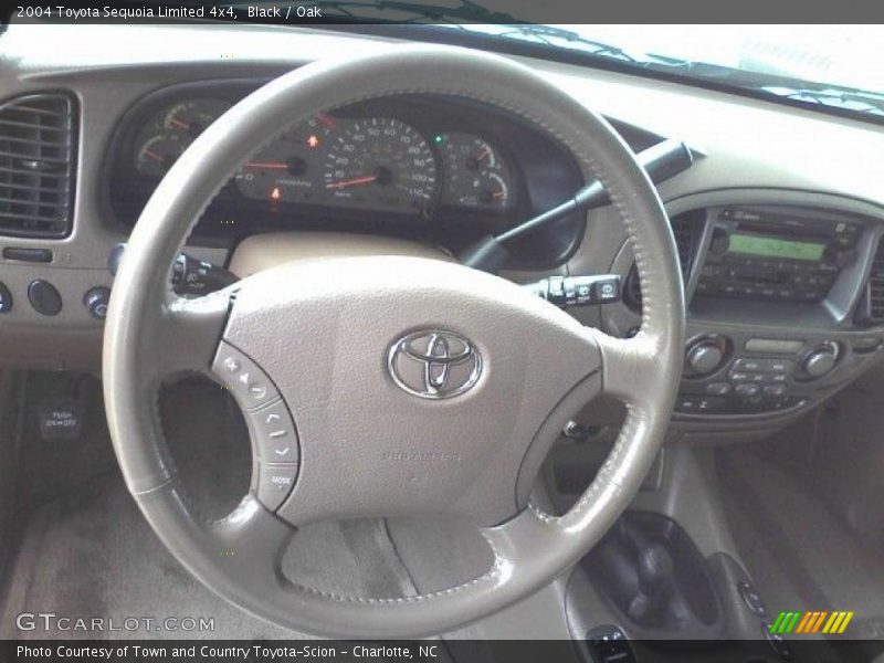 Black / Oak 2004 Toyota Sequoia Limited 4x4