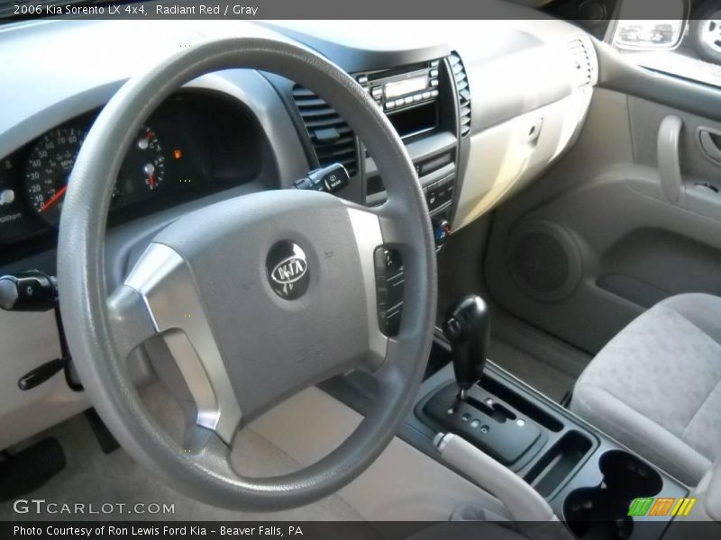 Radiant Red / Gray 2006 Kia Sorento LX 4x4