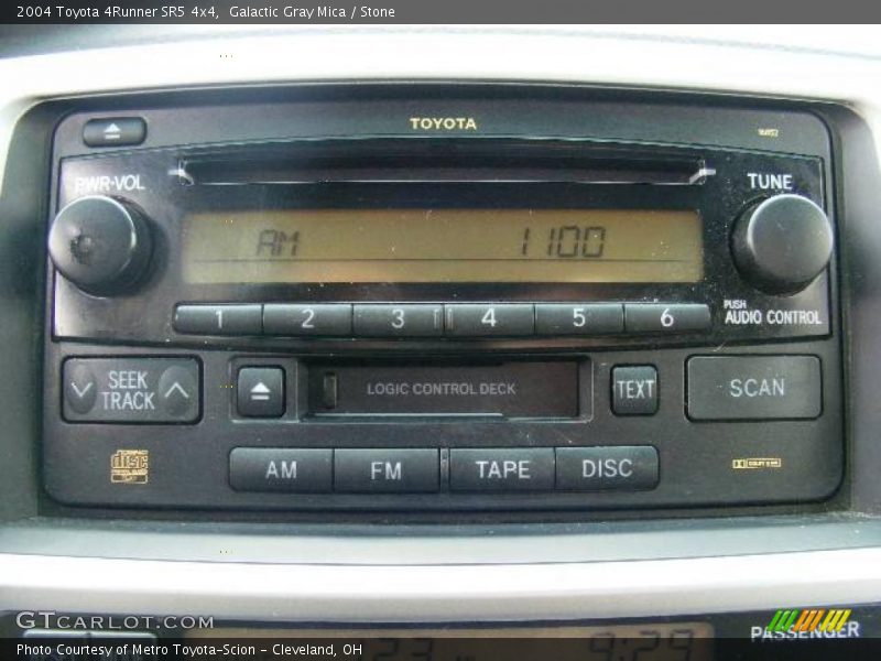 Galactic Gray Mica / Stone 2004 Toyota 4Runner SR5 4x4