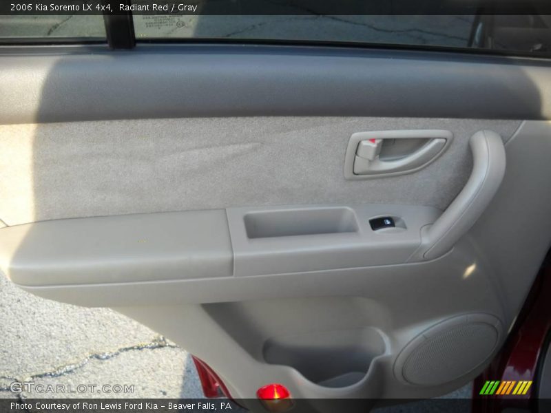 Radiant Red / Gray 2006 Kia Sorento LX 4x4