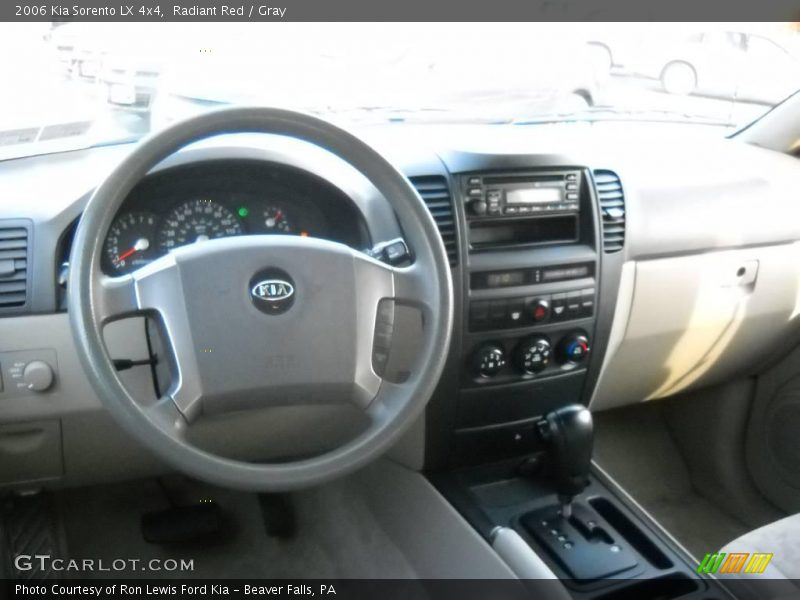 Radiant Red / Gray 2006 Kia Sorento LX 4x4