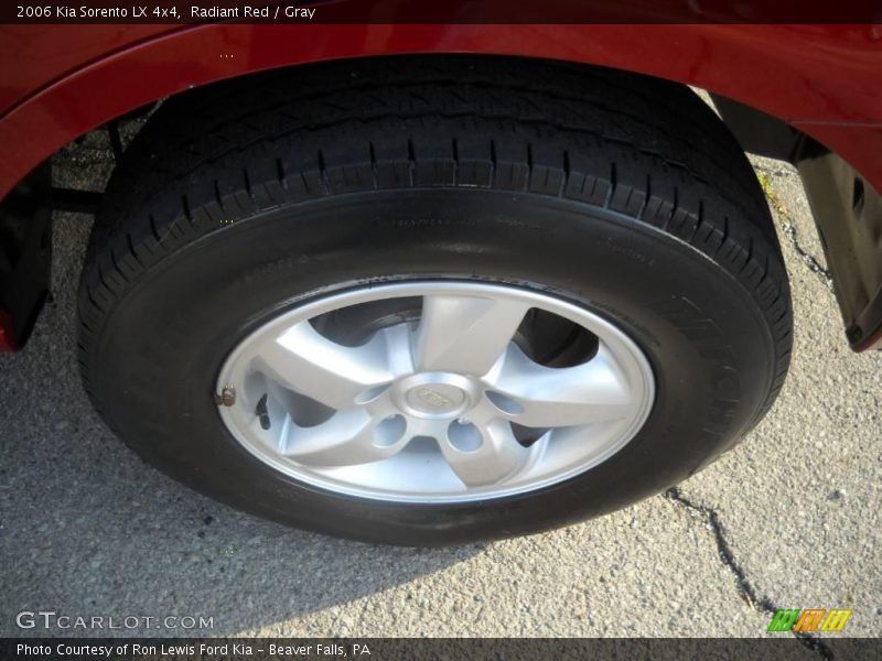Radiant Red / Gray 2006 Kia Sorento LX 4x4