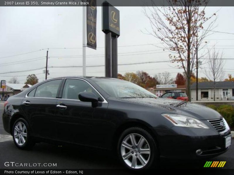 Smokey Granite Mica / Black 2007 Lexus ES 350