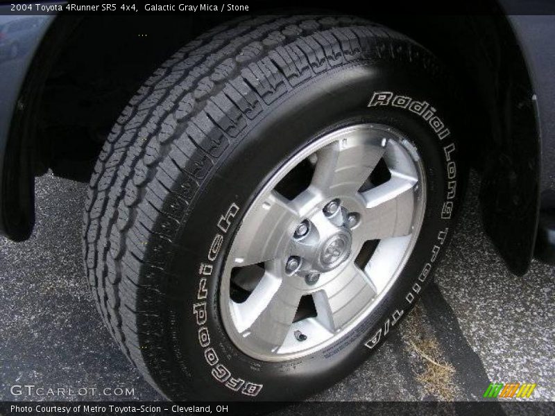 Galactic Gray Mica / Stone 2004 Toyota 4Runner SR5 4x4