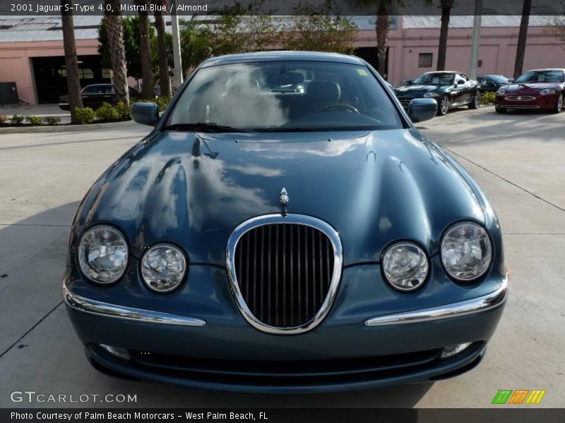 Mistral Blue / Almond 2001 Jaguar S-Type 4.0