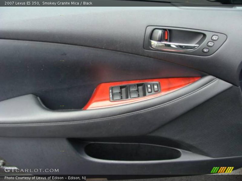 Smokey Granite Mica / Black 2007 Lexus ES 350