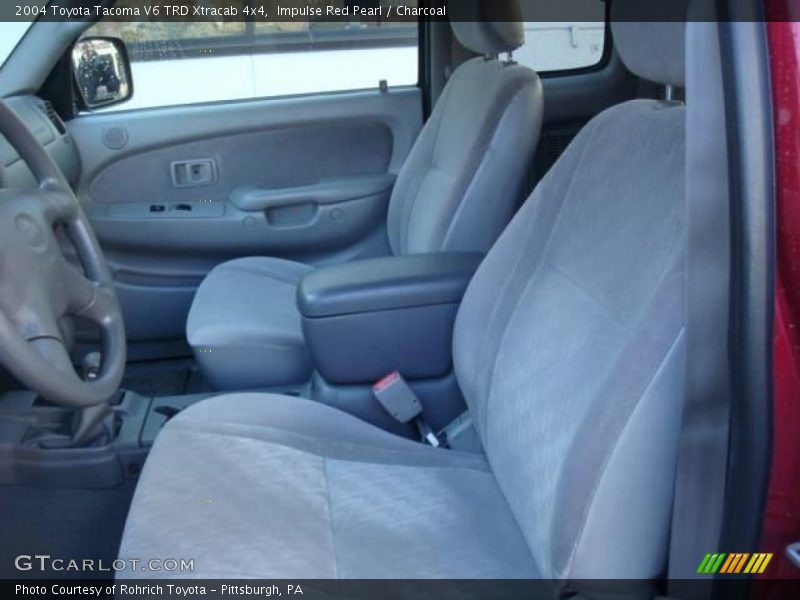 Impulse Red Pearl / Charcoal 2004 Toyota Tacoma V6 TRD Xtracab 4x4