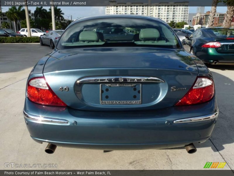 Mistral Blue / Almond 2001 Jaguar S-Type 4.0
