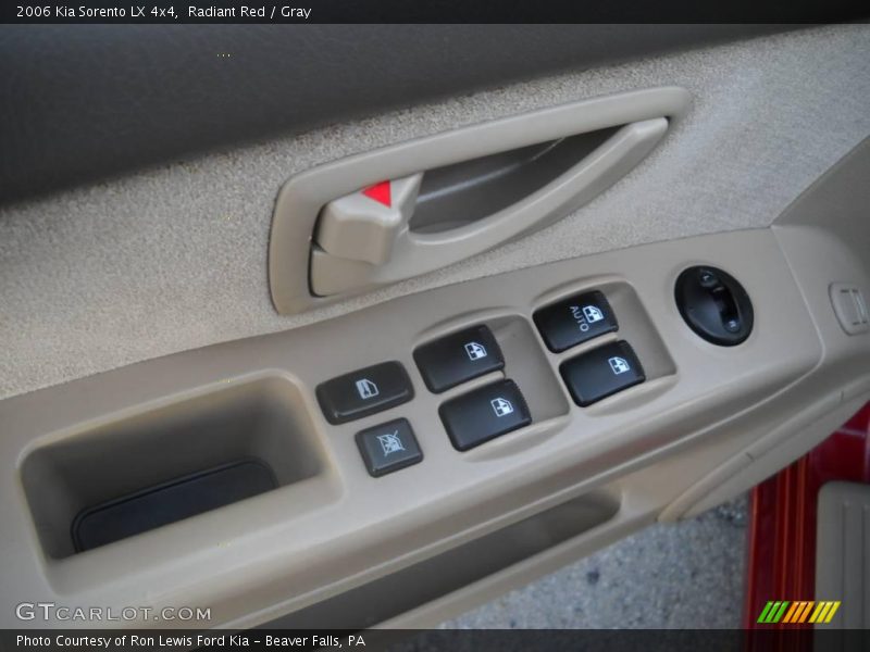 Radiant Red / Gray 2006 Kia Sorento LX 4x4