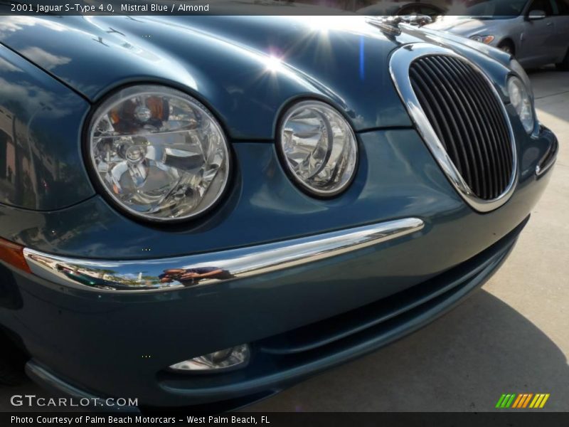 Mistral Blue / Almond 2001 Jaguar S-Type 4.0