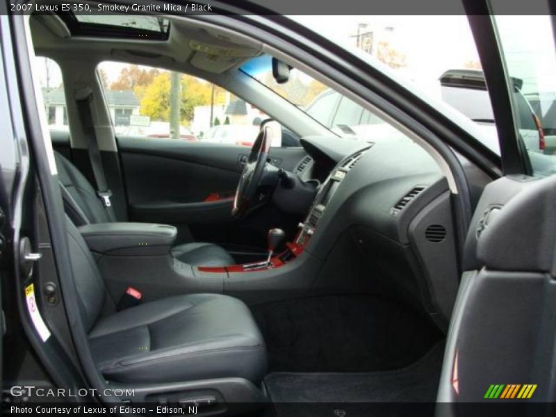 Smokey Granite Mica / Black 2007 Lexus ES 350