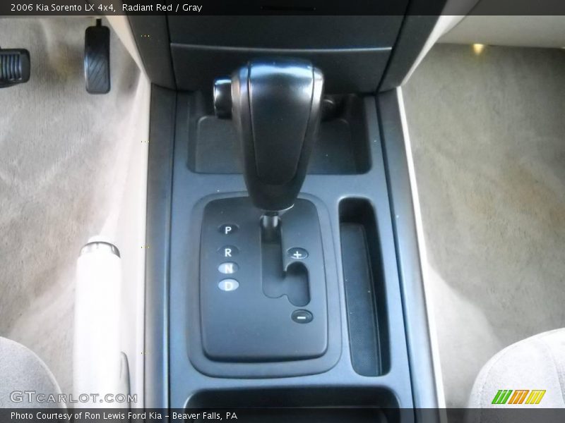 Radiant Red / Gray 2006 Kia Sorento LX 4x4