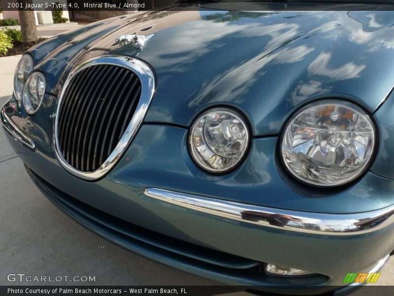 Mistral Blue / Almond 2001 Jaguar S-Type 4.0