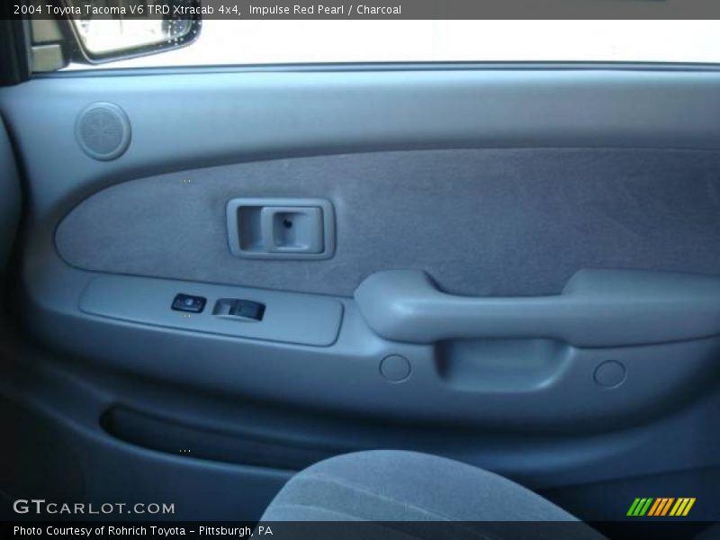 Impulse Red Pearl / Charcoal 2004 Toyota Tacoma V6 TRD Xtracab 4x4