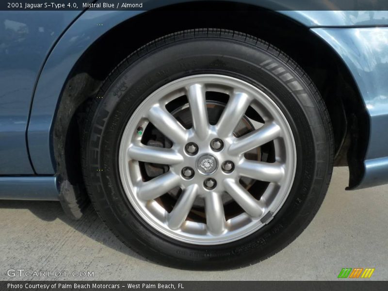 Mistral Blue / Almond 2001 Jaguar S-Type 4.0