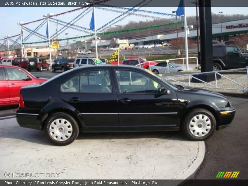 Black / Grey 2005 Volkswagen Jetta GL Sedan