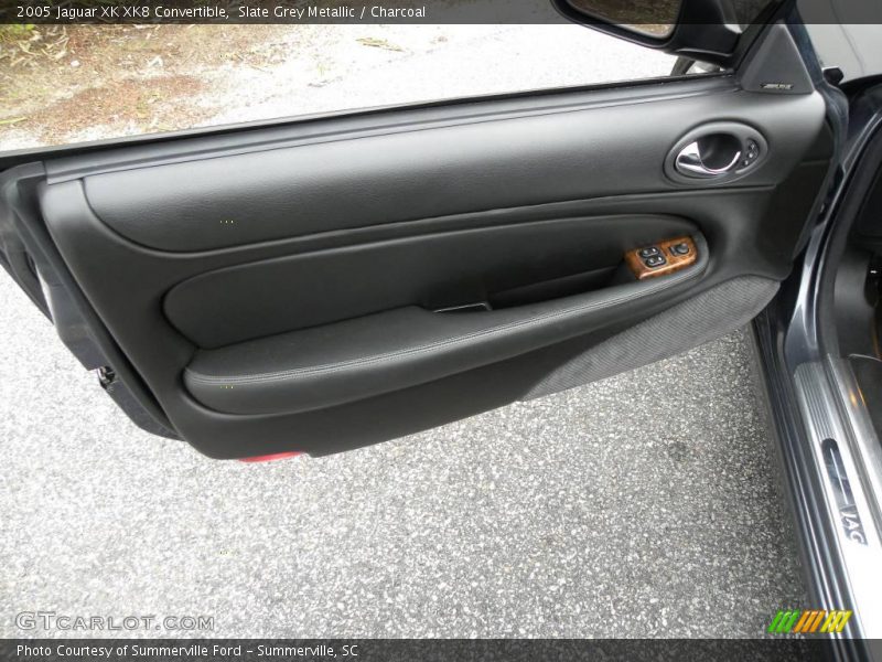 Slate Grey Metallic / Charcoal 2005 Jaguar XK XK8 Convertible