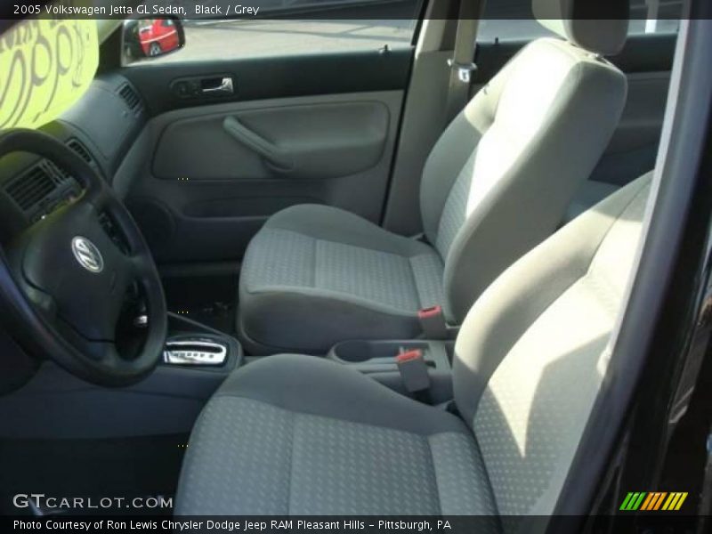 Black / Grey 2005 Volkswagen Jetta GL Sedan